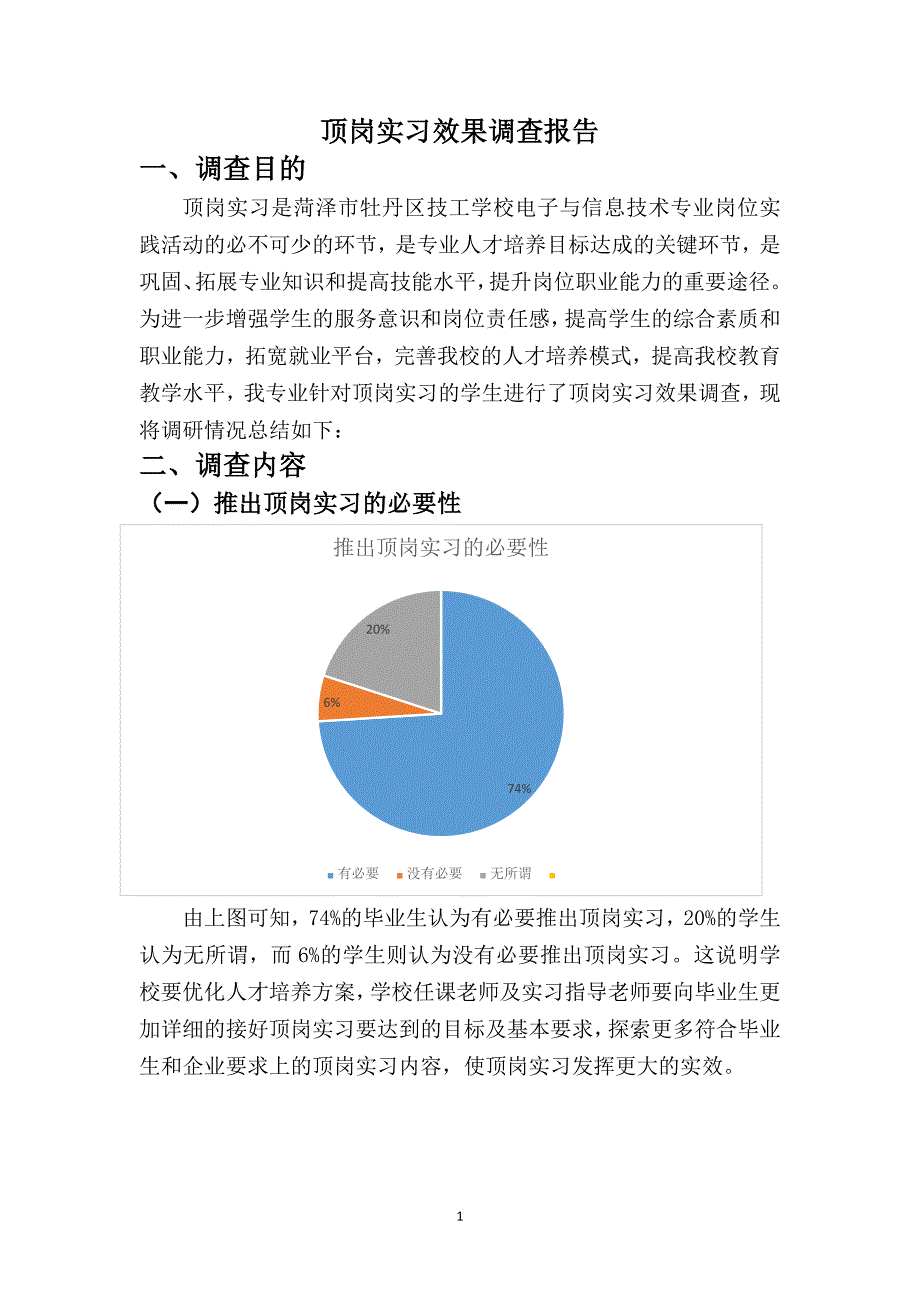 顶岗实习效果调查报告_第2页