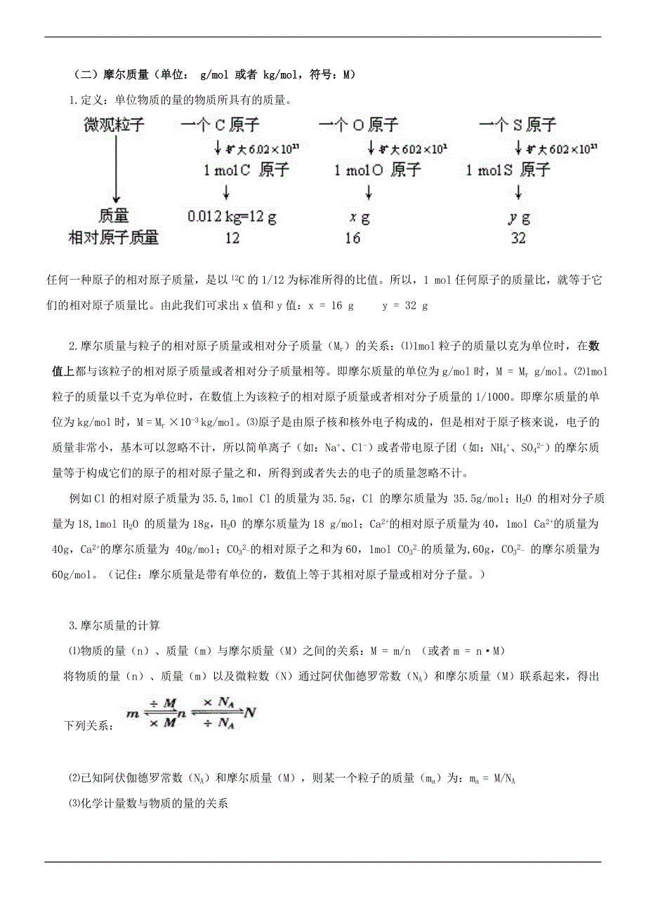 物质的量 模板教案(黄七欣)_第4页