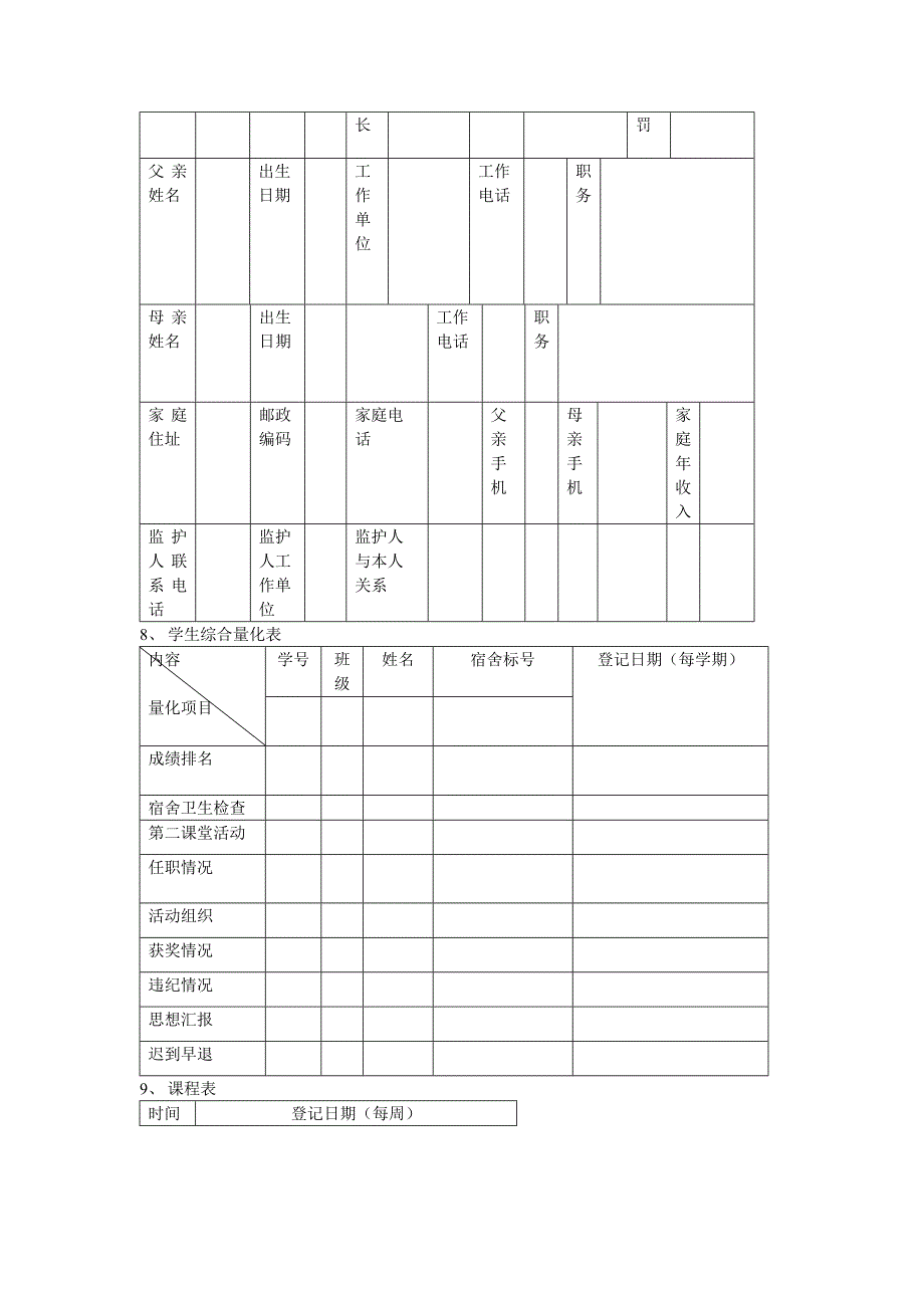 学籍管理系统数据库说明_第3页