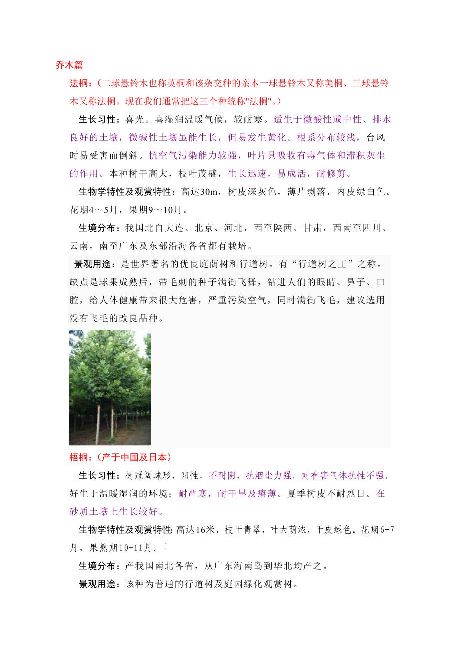 植物-乔木总结_第1页