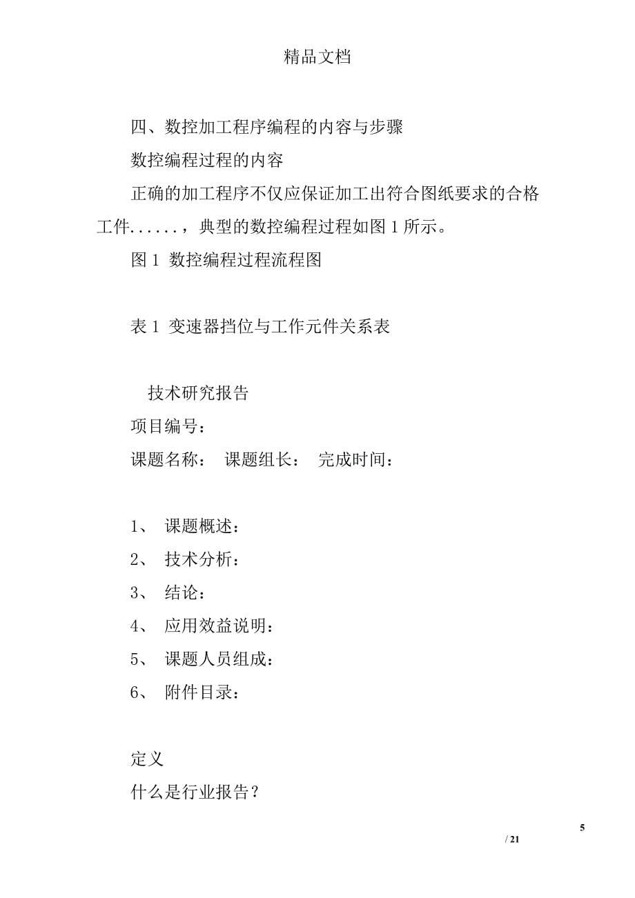 专业技术分析报告格式精选 _第5页