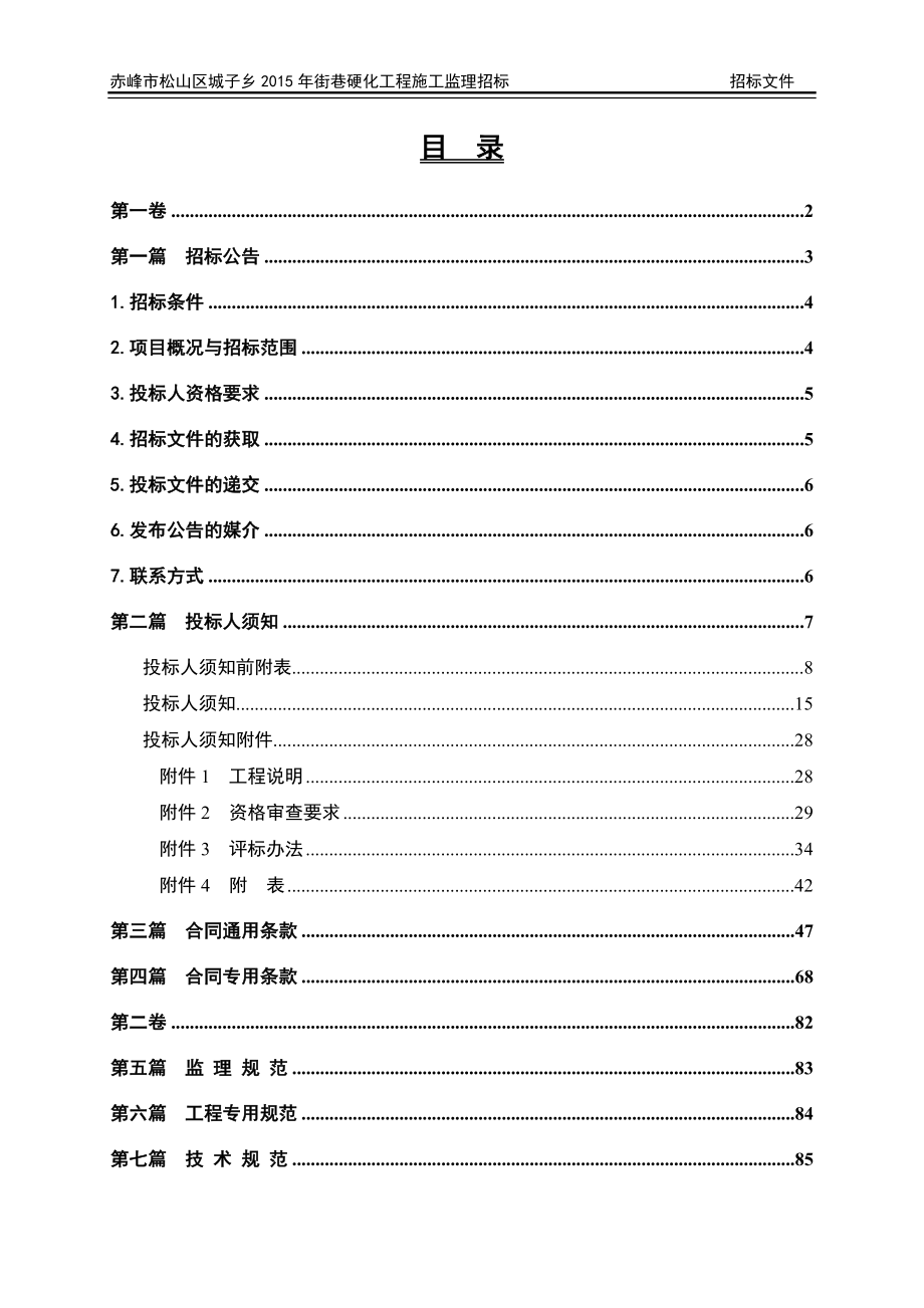 城子乡监理招标文件(打印)_第2页