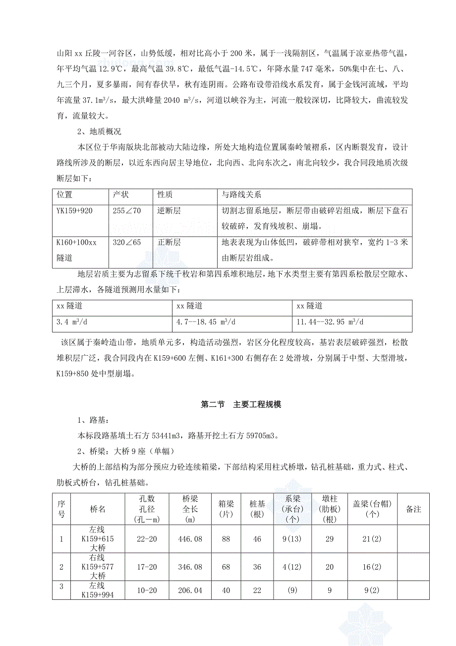 银(川)武(汉)线某段高速公路某合同(实施)施工组织设计_第2页