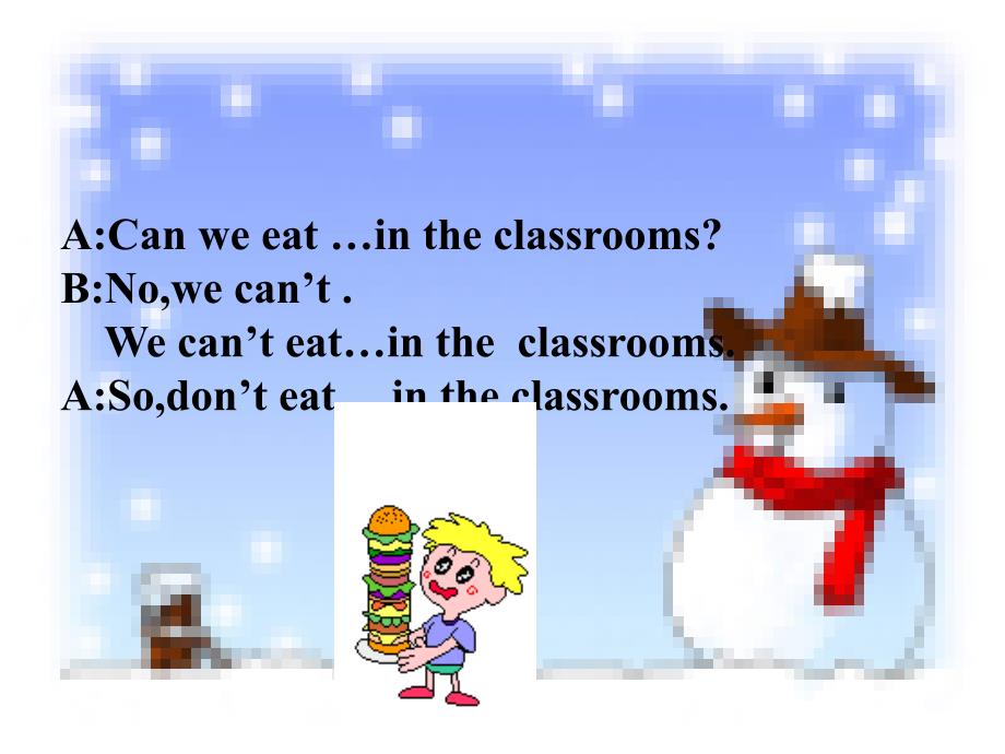 【优品课件】Don’t eat in class.2_第3页