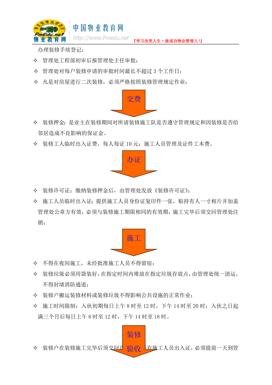 物业入伙流程和装修流程_第3页