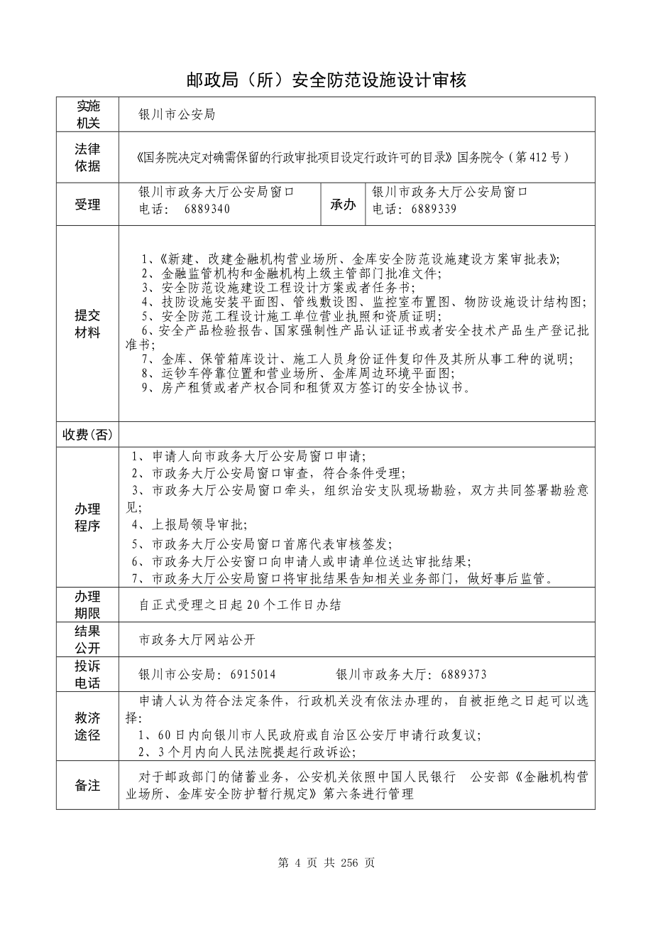 市政务大厅办事事项_第4页