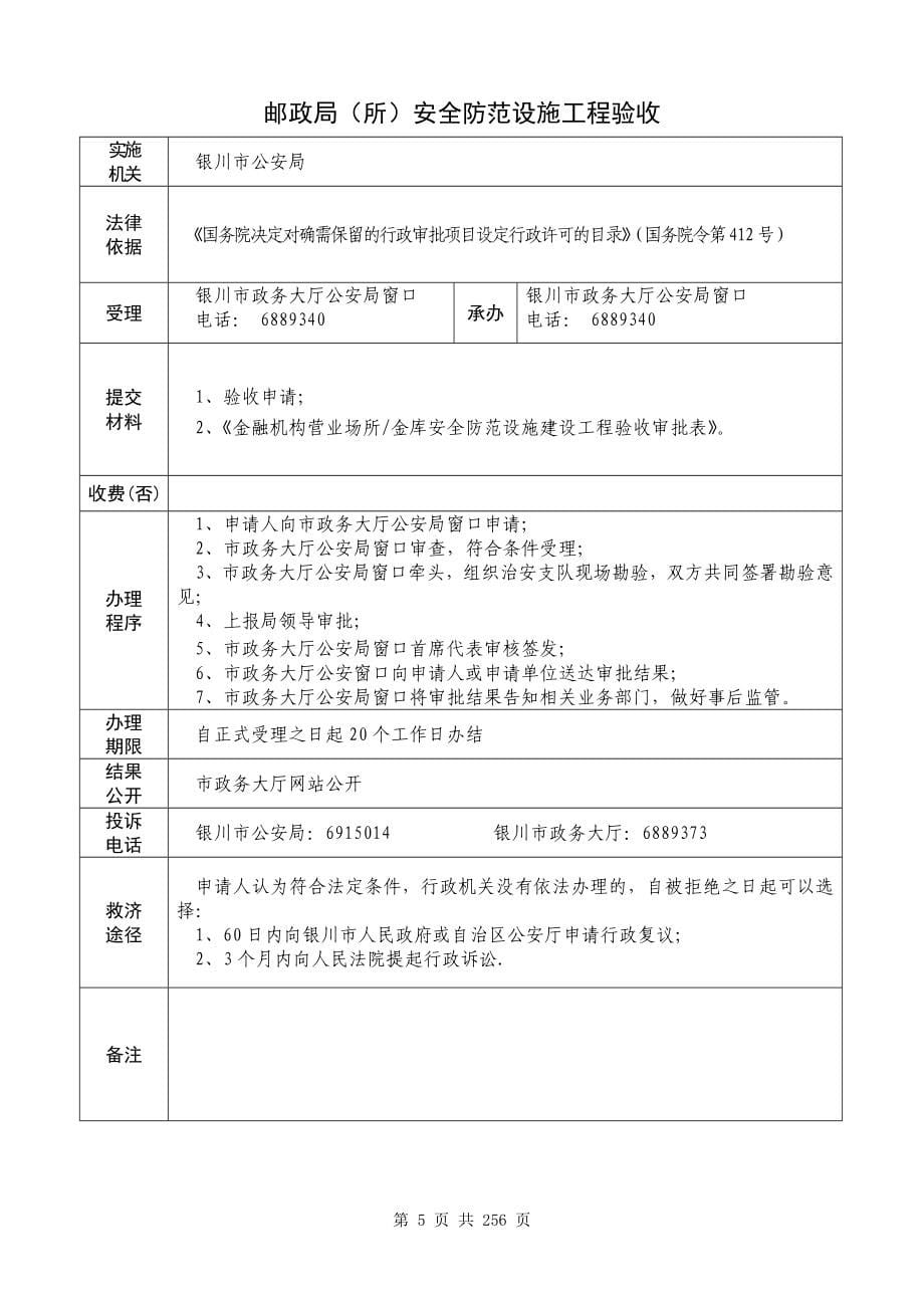 市政务大厅办事事项_第5页