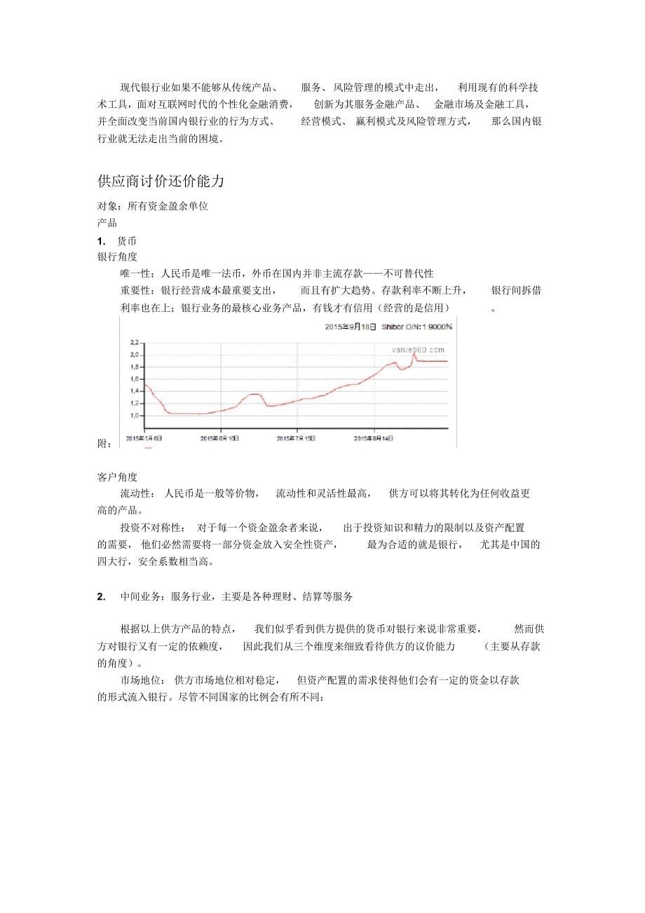 银行业五力模型_第5页