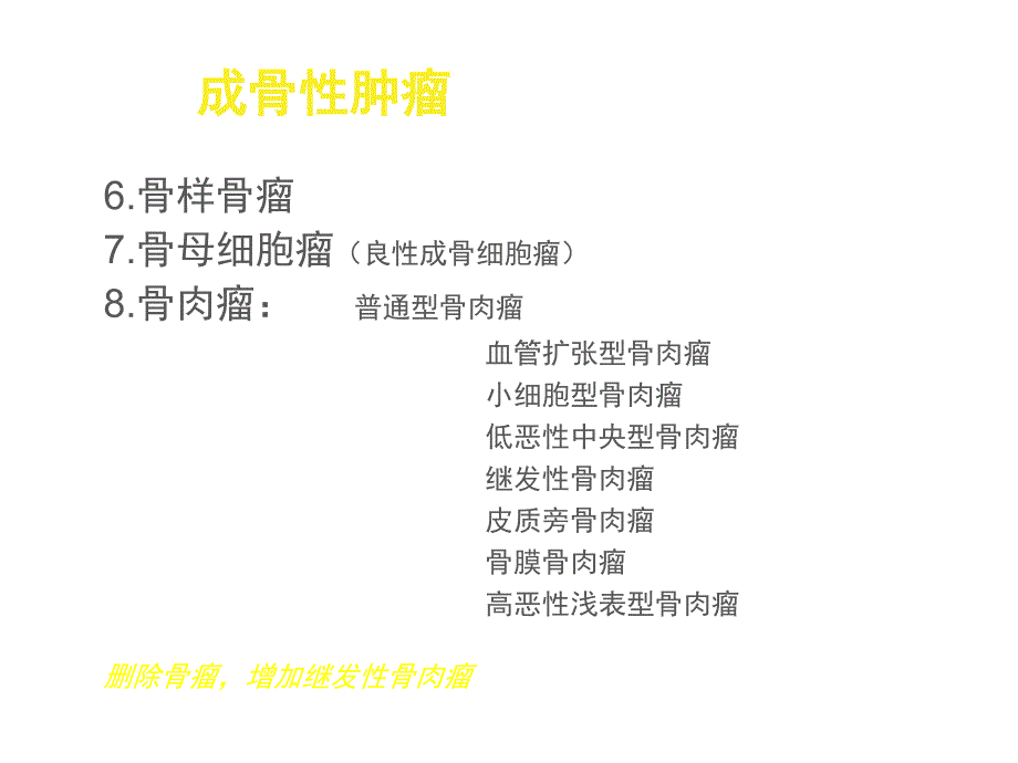 骨肿瘤及肿瘤样病变的X线诊断和鉴别诊断攻略_第4页