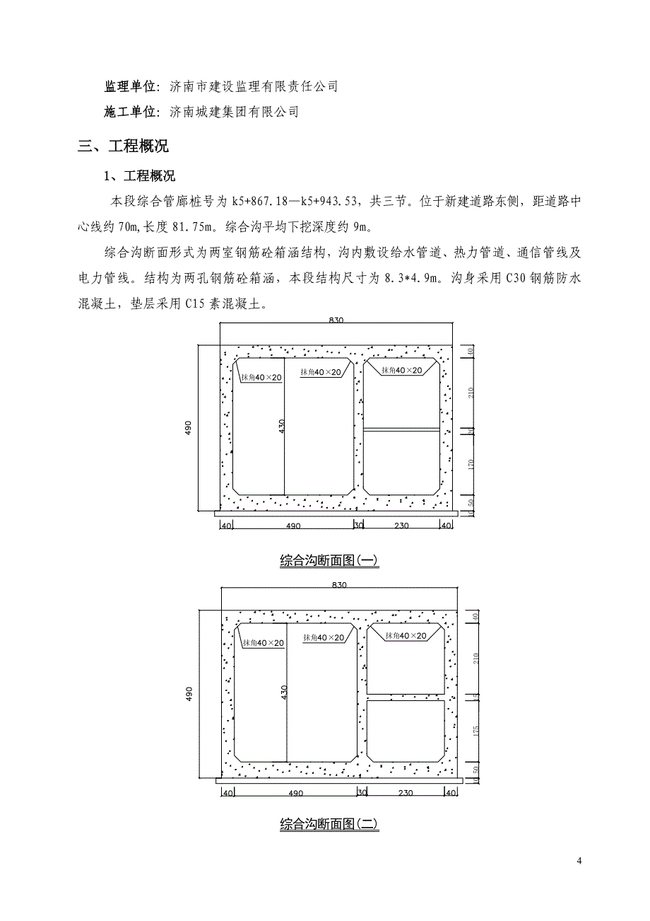 综合沟深基坑专项施工方案(模板)_第4页