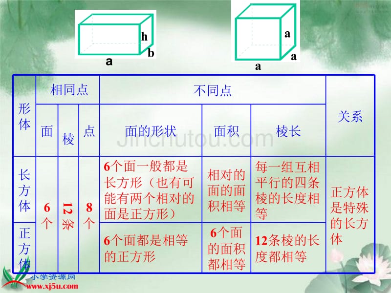 人教新课标数学六年级下册《立体图形的复习》ppt课件_第5页