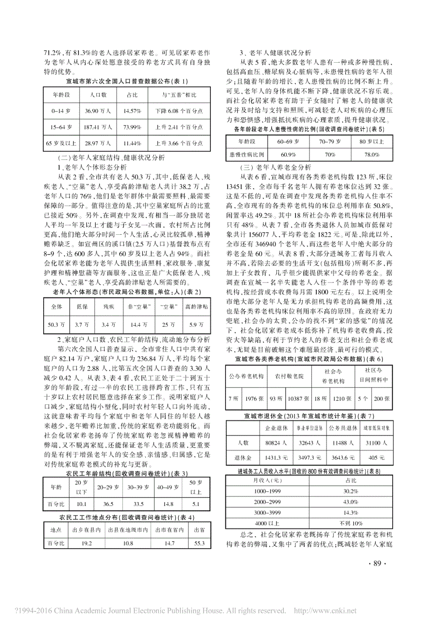 发展社会化居家养老服务体系的探索——基于宣城市社会化居家养老的调查_第2页