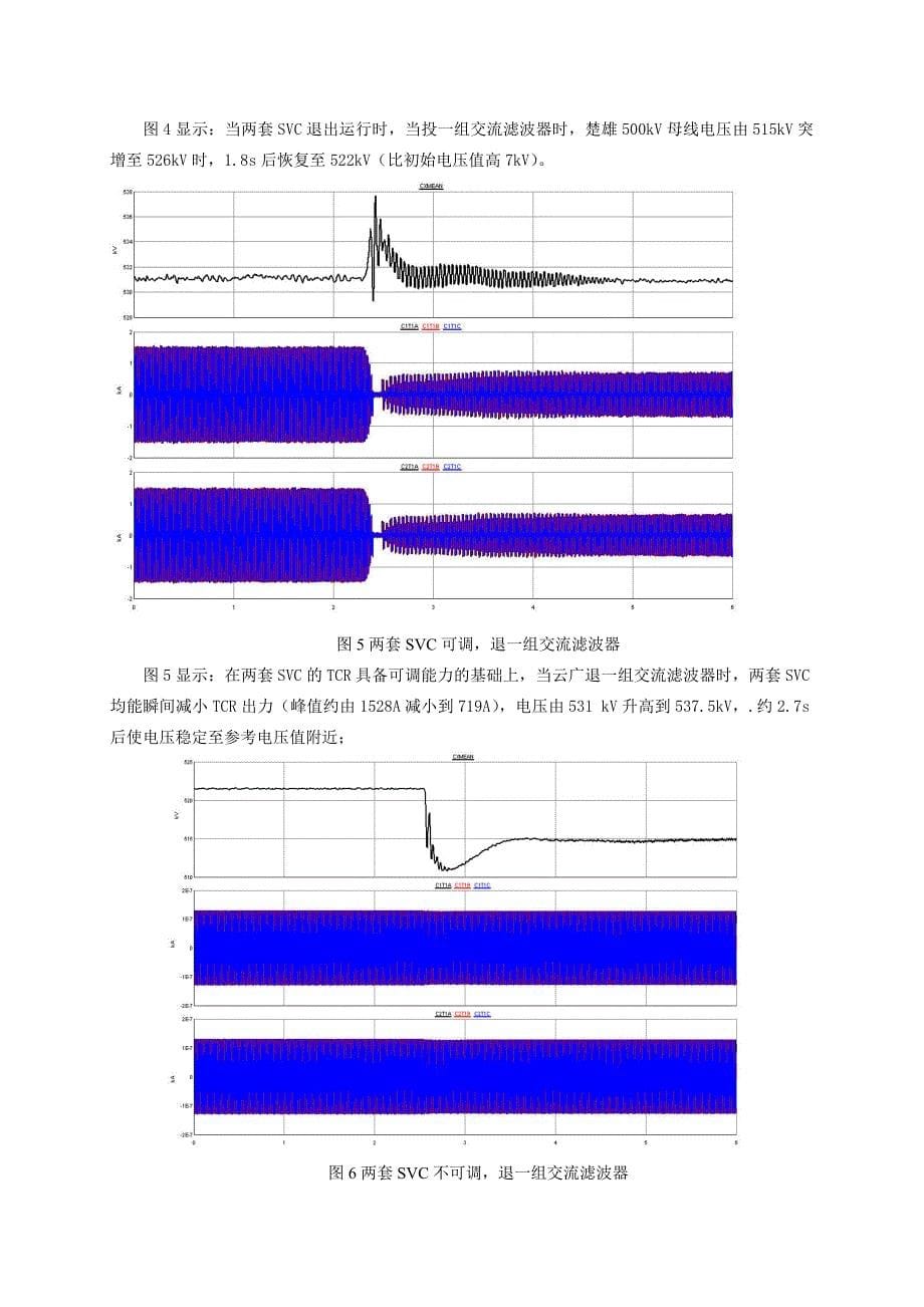 楚雄SVC孤岛运行方式下的特殊控制策略及其效果分析-修试中心徐新乐_第5页