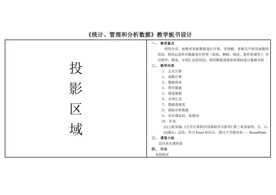 《大学计算机应用基础》说课稿_第5页