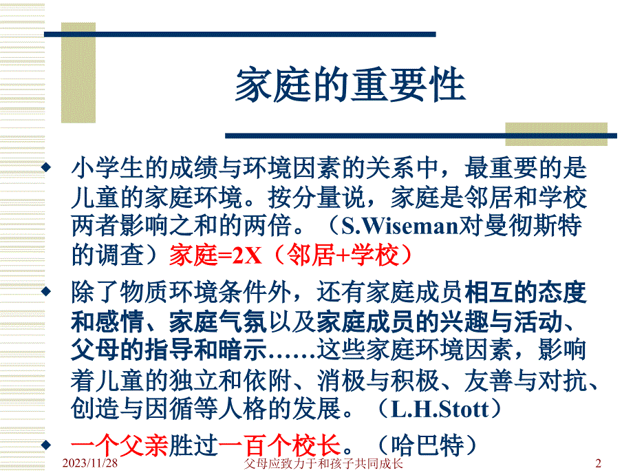 小学生习惯养成与家庭教育指导_第2页