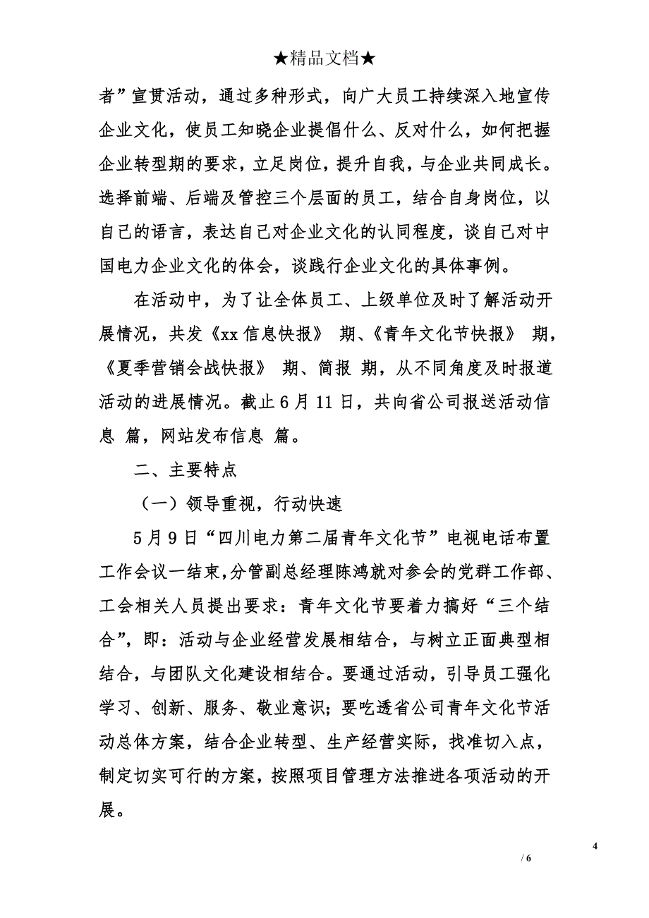 公司青年文化节总结_第4页