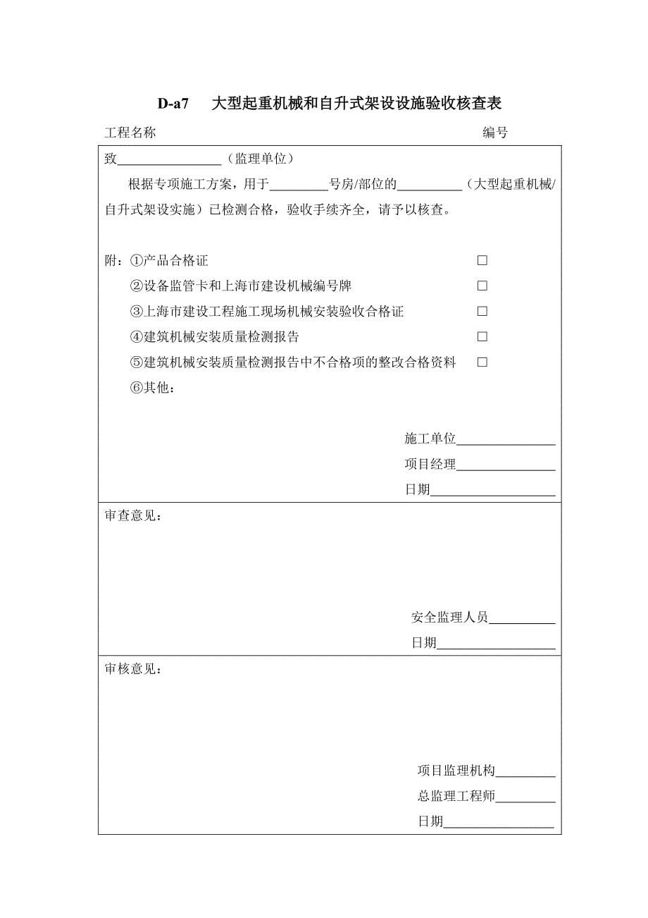 高层区塔吊安装、拆卸工程监理实施_第5页