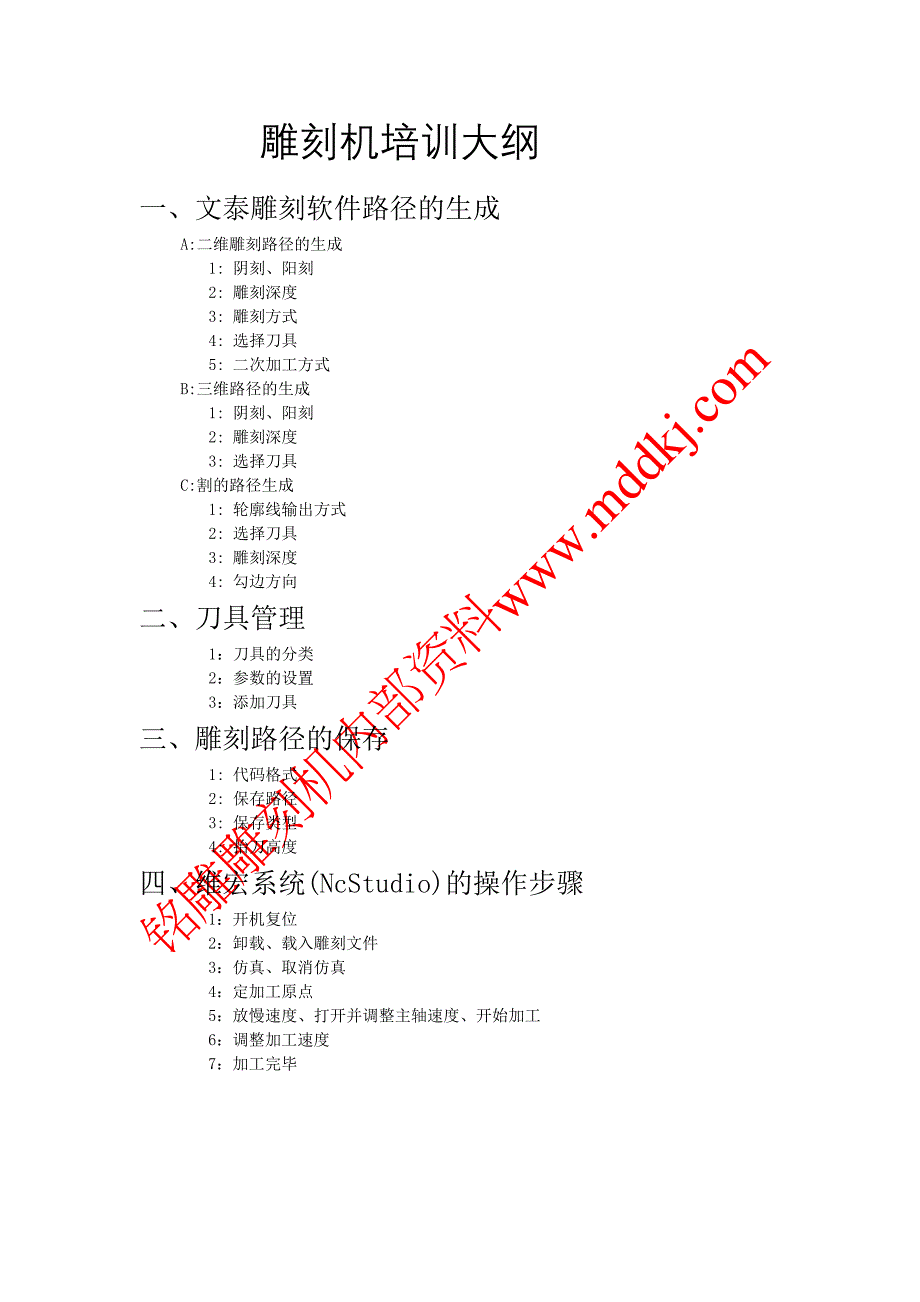 雕刻机培训资料_第1页