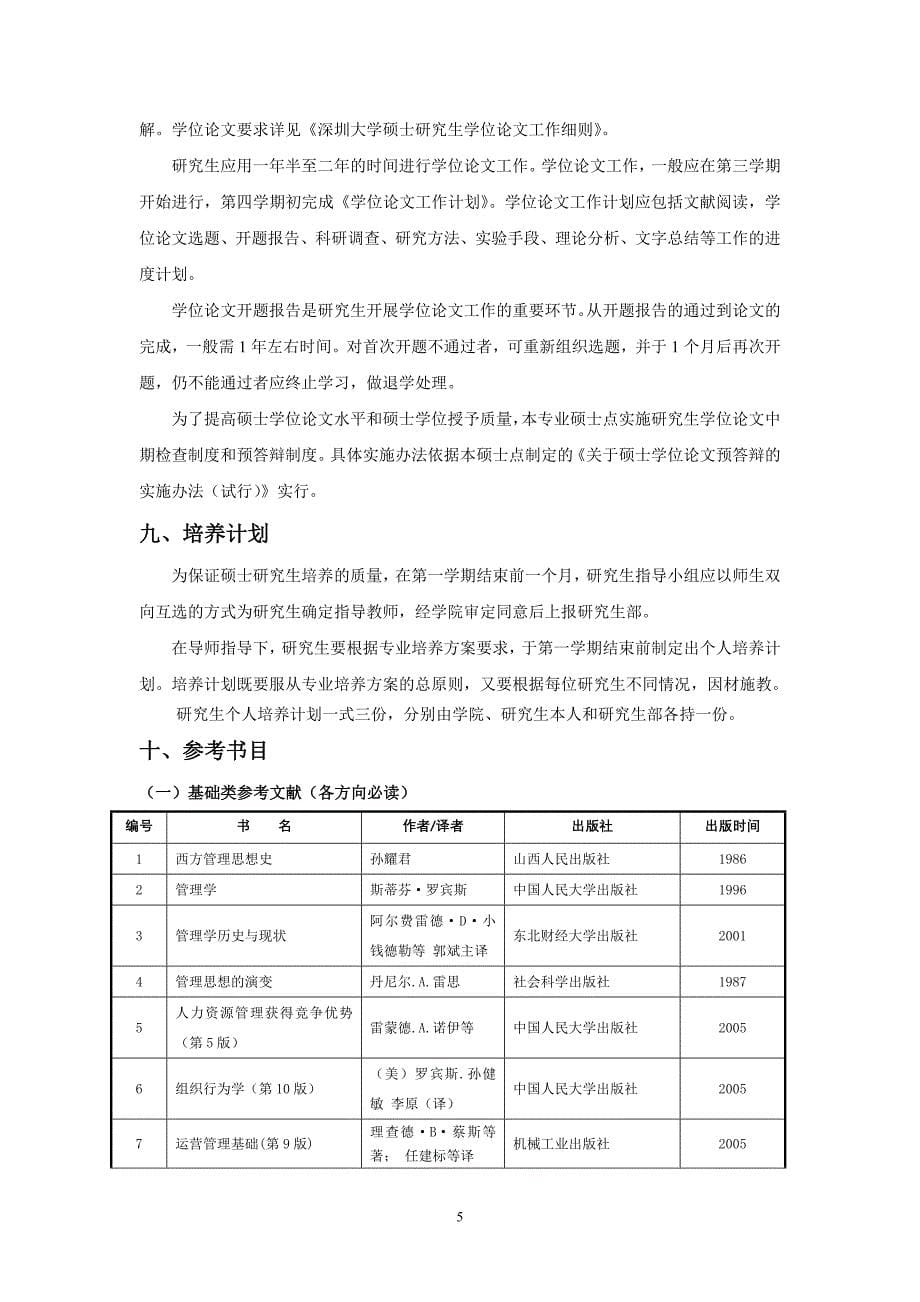 企业管理培养方案_第5页