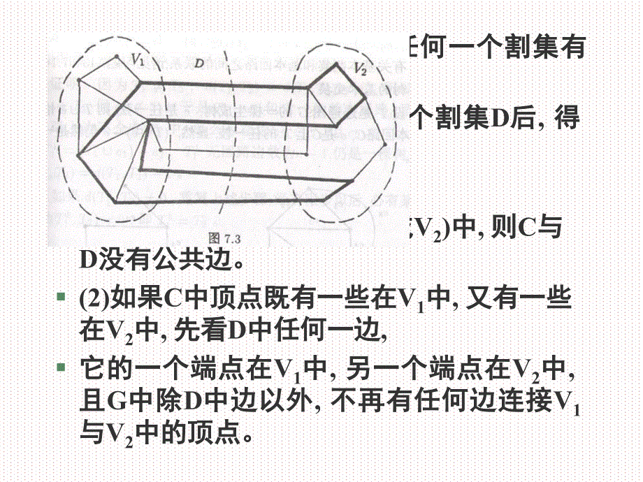 定义7.5设图g的顶点非空真子集为v1v,在g中一个端_第4页