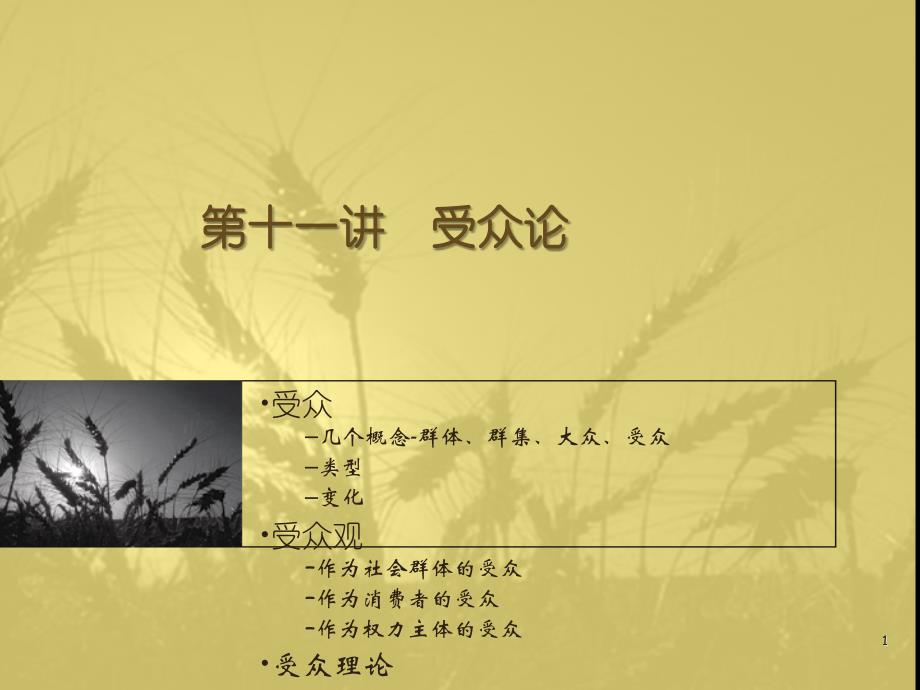第十一讲受众论_第1页