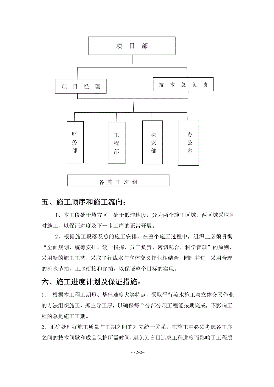 重力式挡墙砼施工方案_第4页