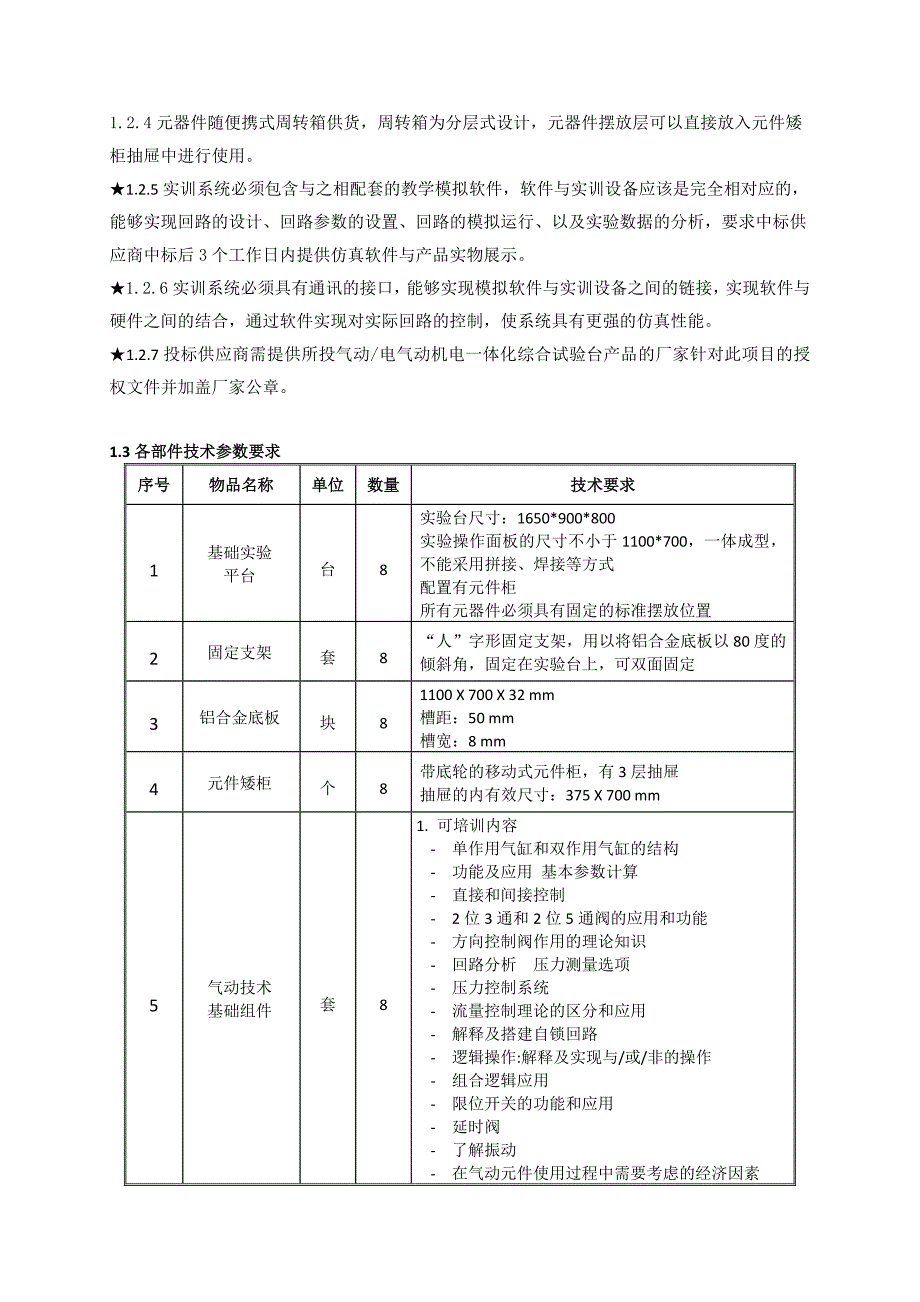 成都航空职业技术学院气动实训装置及模块化生产加工系统政_第4页