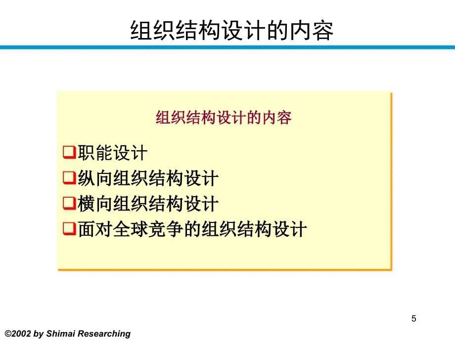 [企业管理]组织设计内容与过程上_第5页