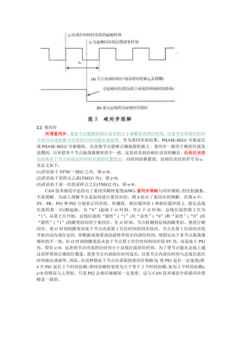 CAN总线位定时与同步机制的研究_第3页