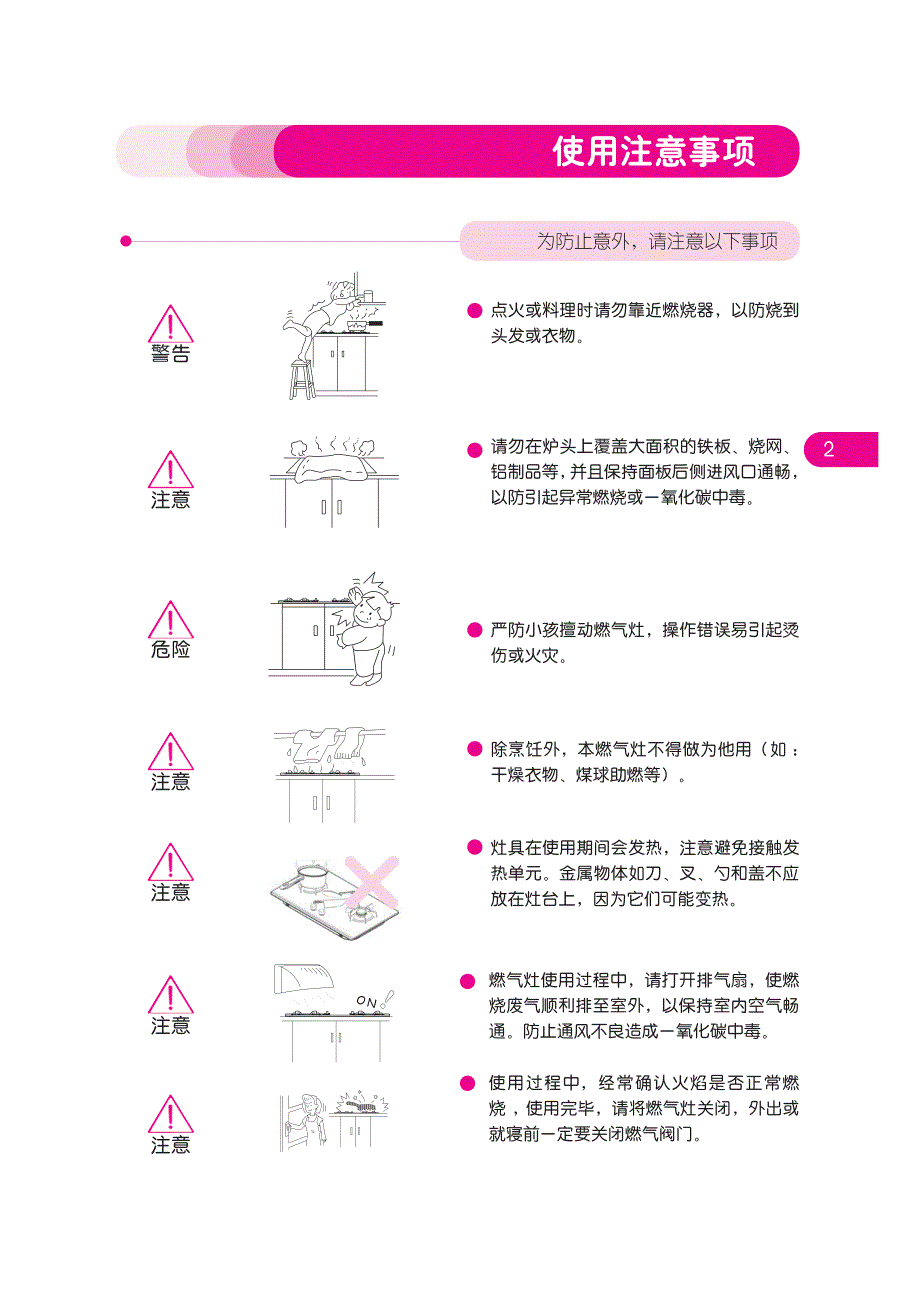 家用嵌入式燃气灶_第3页