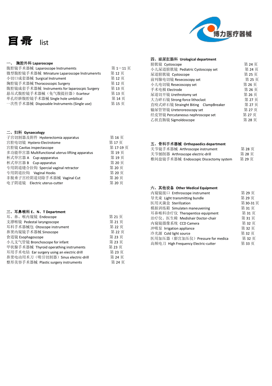 [医药卫生]博力医疗产品目录2011_第3页