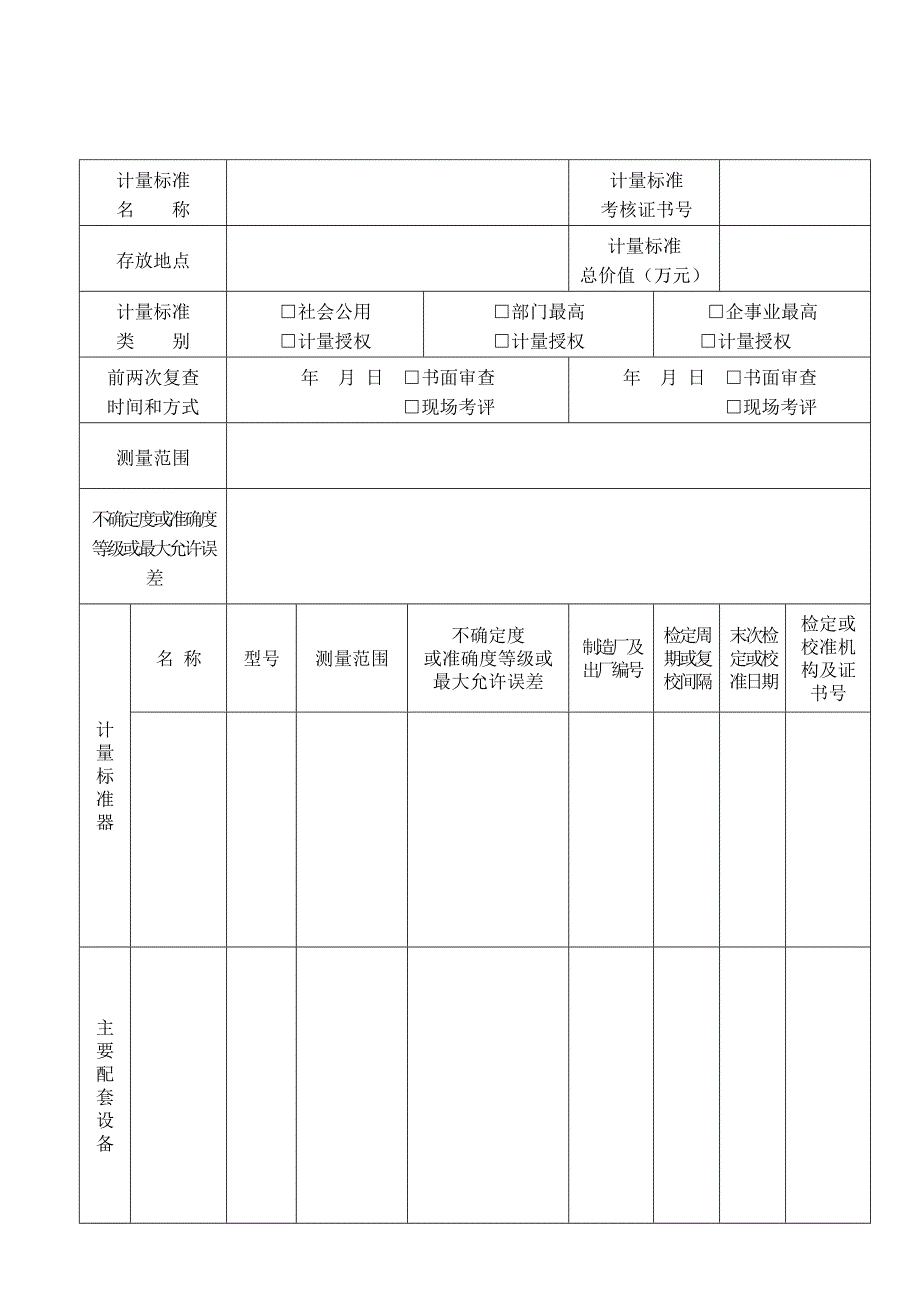 计量标准考核报告_第2页