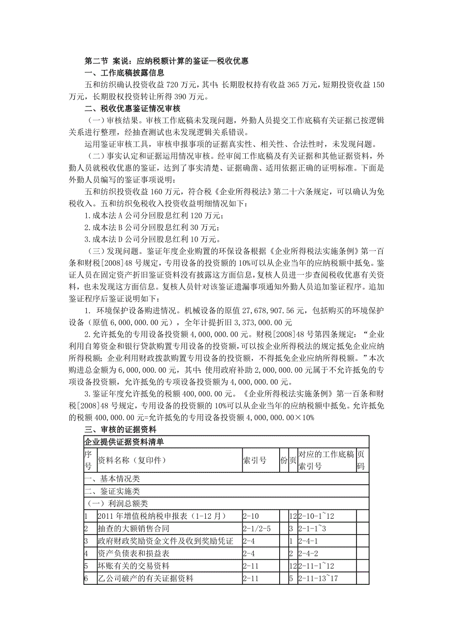 企业所得税年度纳税申报表鉴证实务(六)_第2页