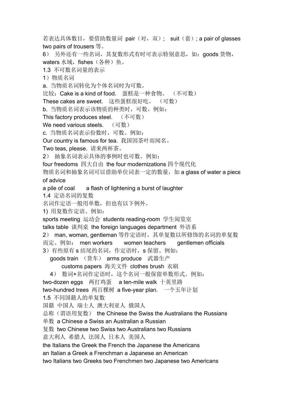 可数名词变复数的规则总结_第2页
