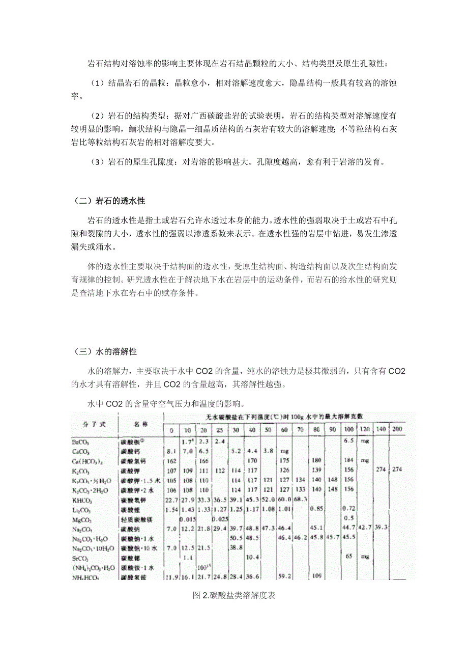 岩溶形成条件及溶蚀基准面_第2页