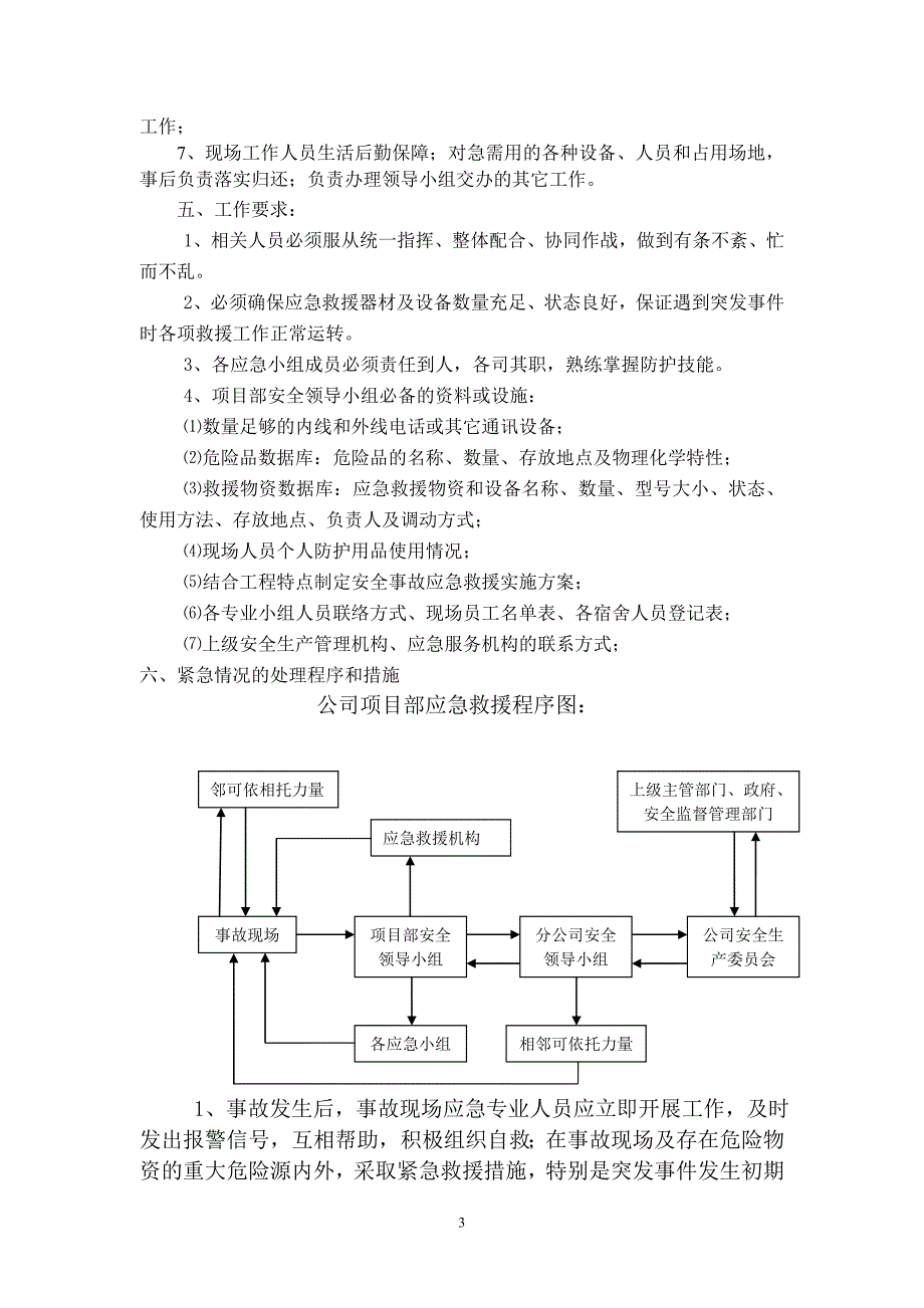 项目部总应急预案_第3页