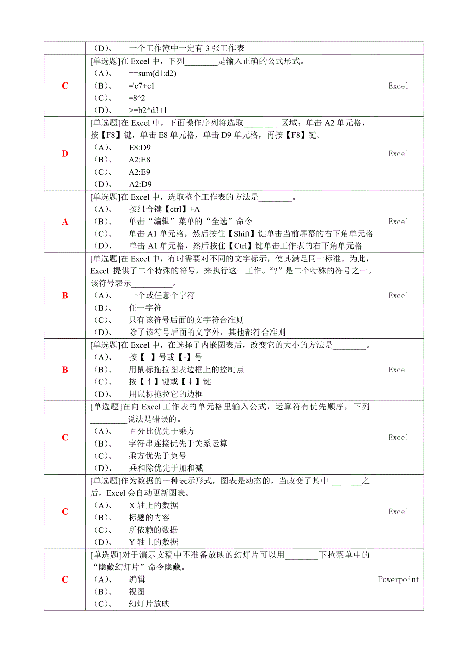 计算机一级试题_第2页