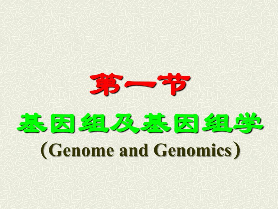 动物遗传学-动物基因组学基础(二)_第3页