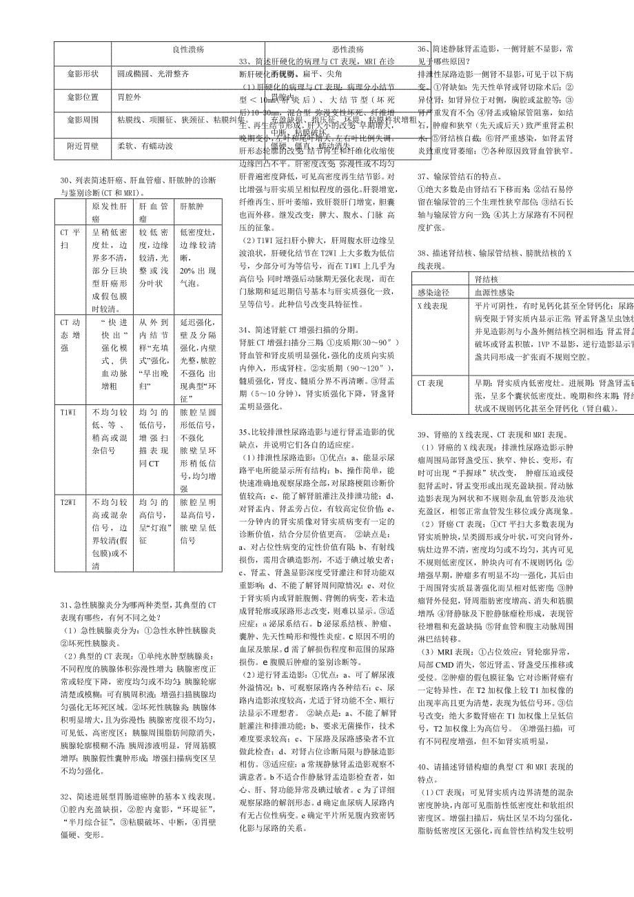 温医影像学复习题_第5页