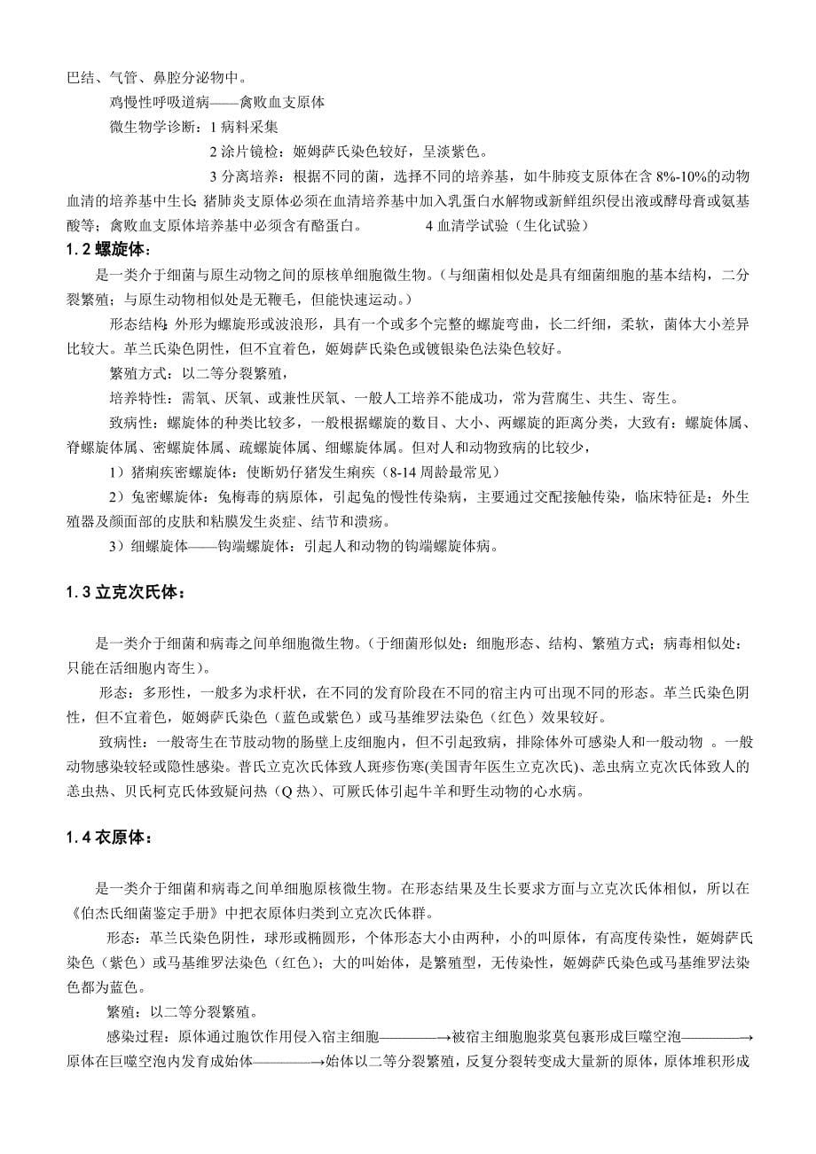 畜牧微生物学复习纲要_第5页