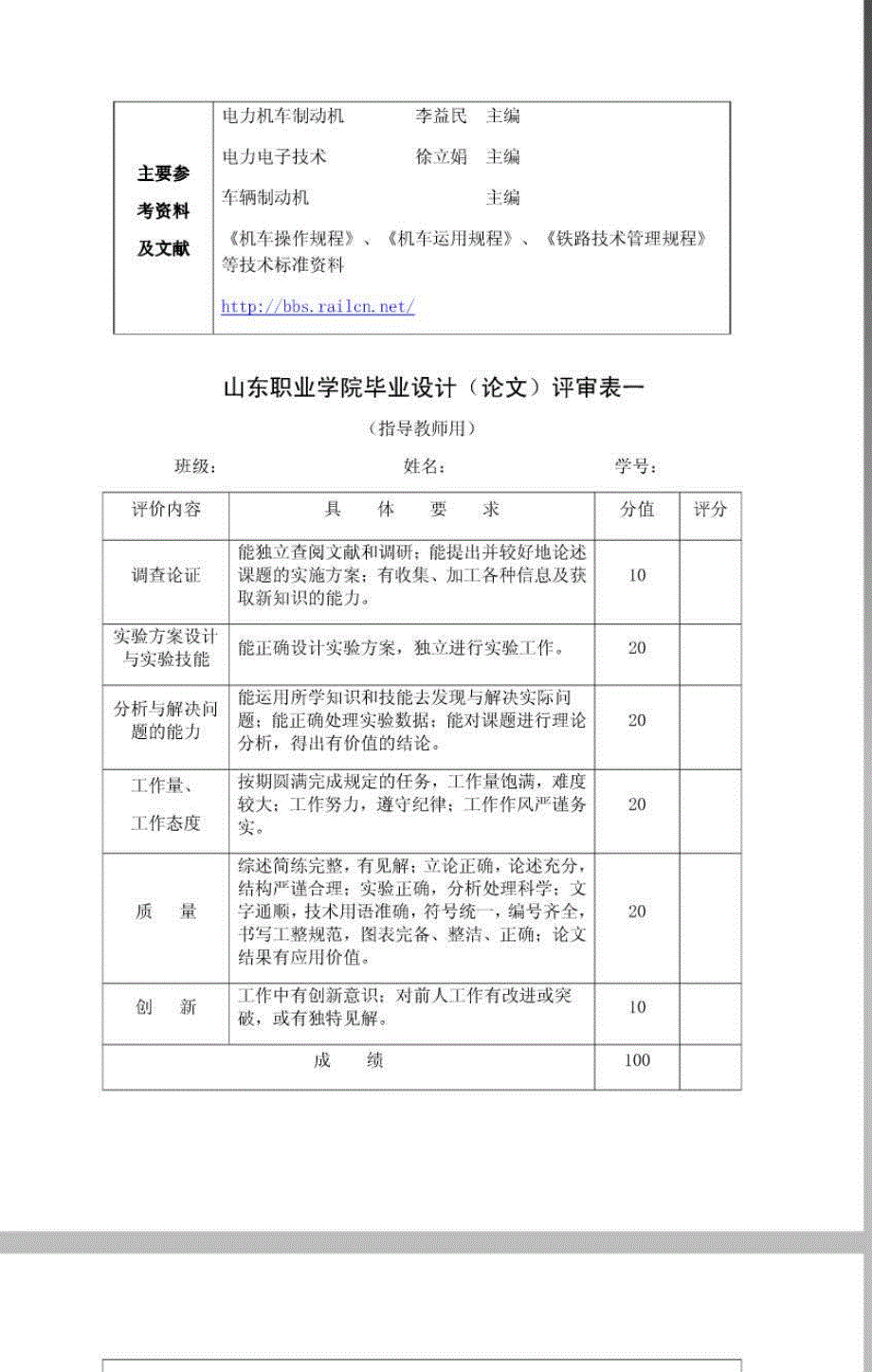 铁道机车车辆毕业论文_第3页