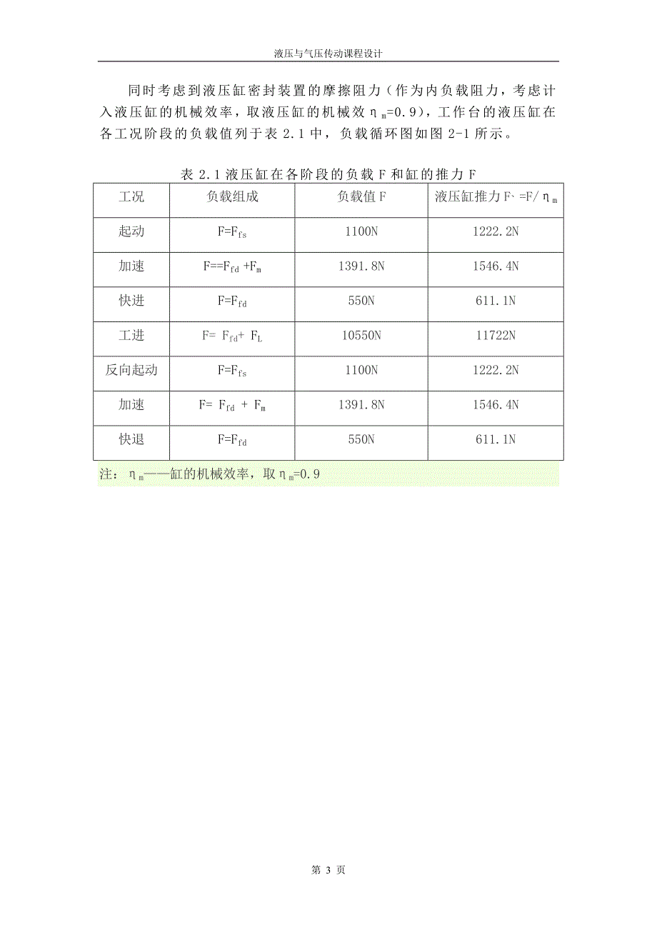 液压与气压传动课程设计-专用卧式铣床的液压系统_第4页