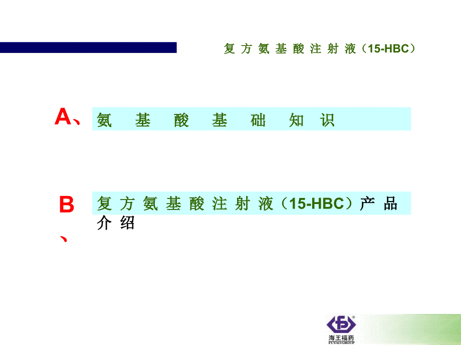 复方氨基酸注射液(15-hbc)培训材料_第2页