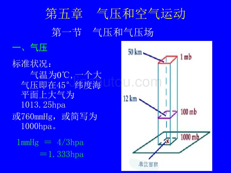 农业气象学第五章气压_第1页