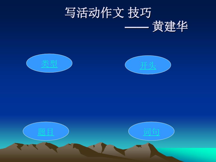 写活动作文 技巧_第1页