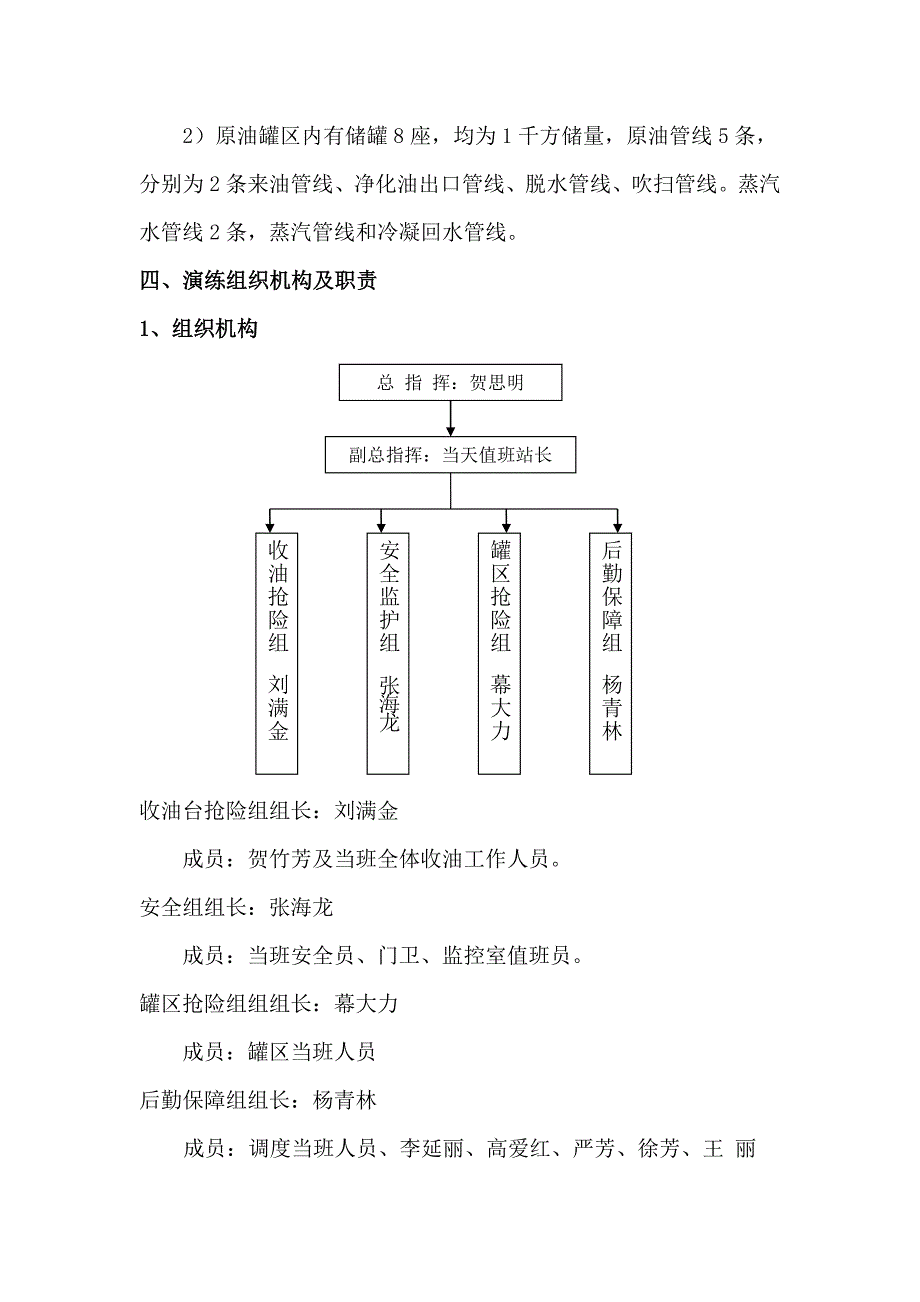 油田罐区消防实战演练预案_第3页