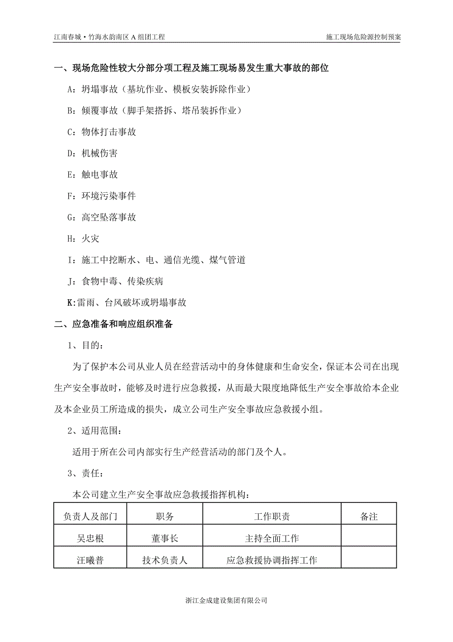 施工现场危险源控制预案_第2页