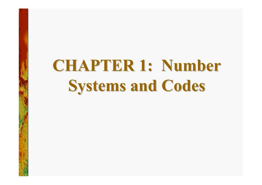 [工学]四川大学数字逻辑课件chapter1_第1页