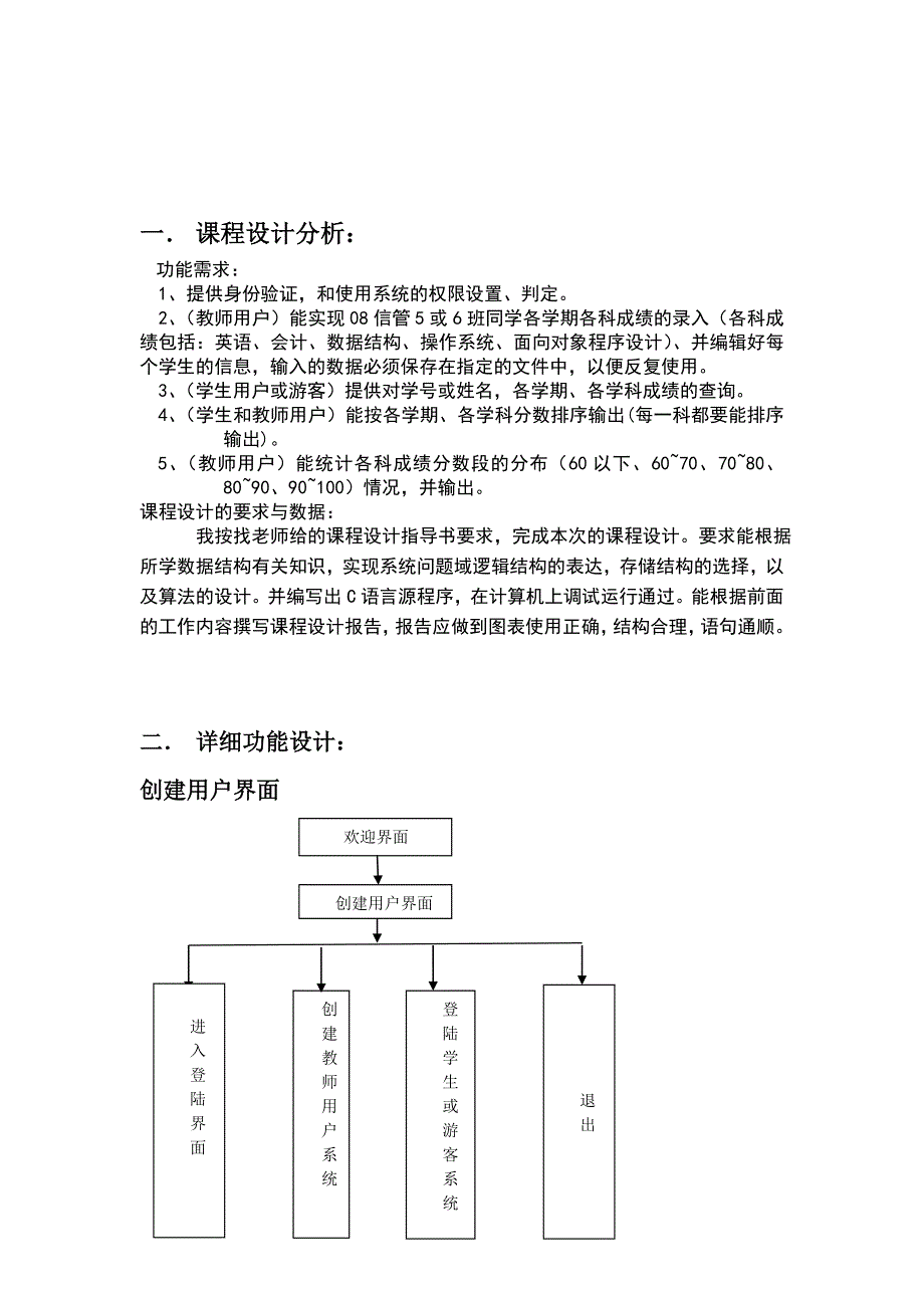 [工学]数据结构课程设计源程序+实验报告c语言_第2页