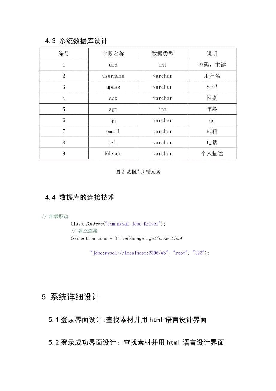 简单用户管理系统的设计与开发_第5页